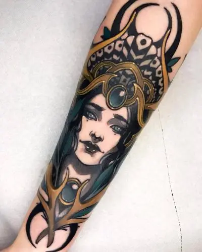 Ariane - Tatouage Nantes - tattoooftheday inked coloredtattoo