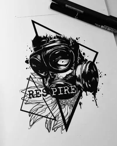 Ornela - Tatouage Nantes - tattoo art drawing