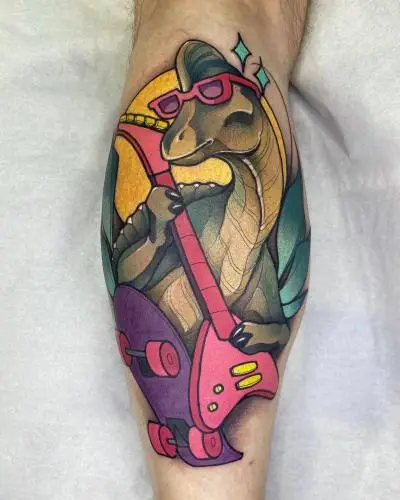 Ariane - Tatouage Nantes - denver denverthelastdinosaur tattoooftheday