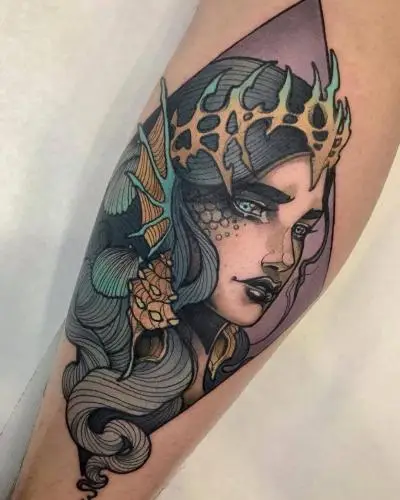 Ariane - Tatouage Nantes - tattoooftheday inked coloredtattoo