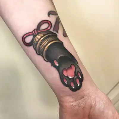 Ariane - Tatouage Nantes - tattooflash flash tattoo