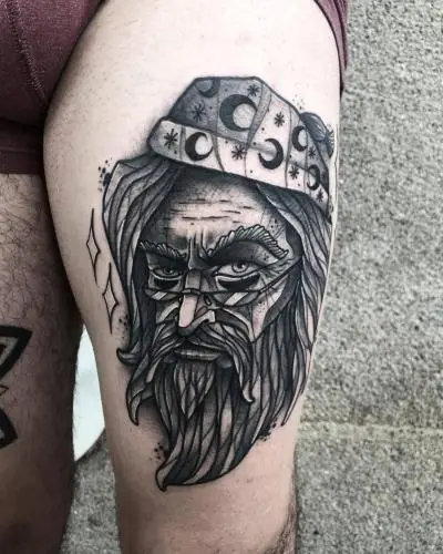 La Barbe - Tatouage Nantes - hogwarts hogwartstattoo harrypotter