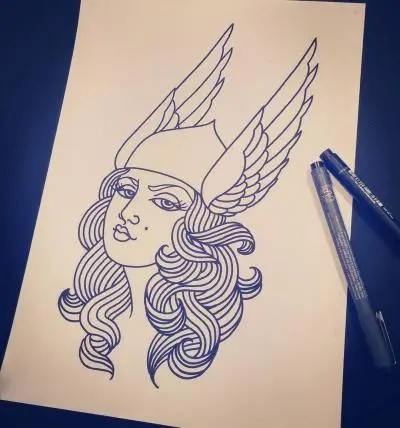 Monpierre - Tatouage Nantes - traditionaltattoo tattooflash nantestattoo