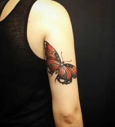 Monpierre - Tatouage Nantes - traditionaltattoo neotraditionaltattoo butterflytattoo
