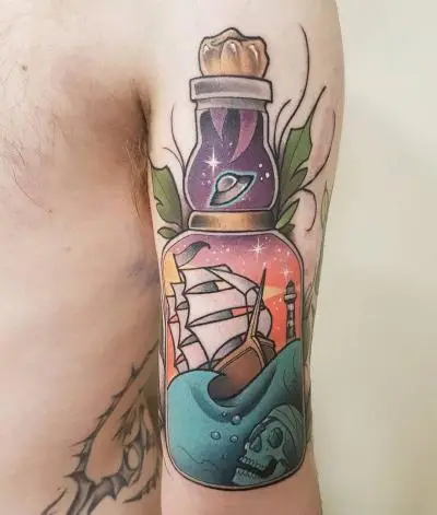 Ariane - Tatouage Nantes - 