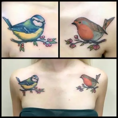 Ariane - Tatouage Nantes - bird birdtattoo tattoo