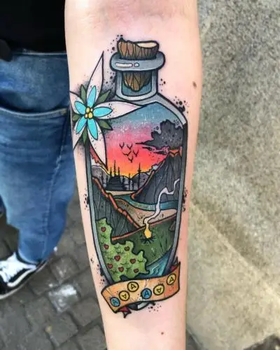 La Barbe - Tatouage Nantes - zelda breathofthewild thelegendofzelda