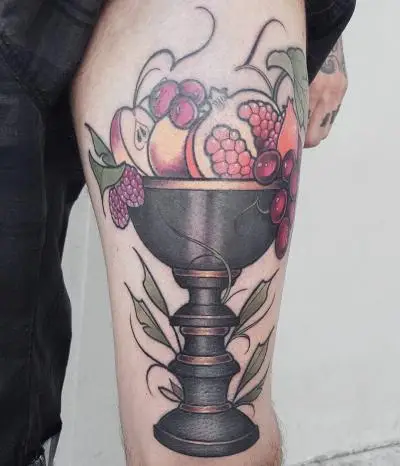 Ariane - Tatouage Nantes - madinkdaystattooconvention fruits fruittattoo