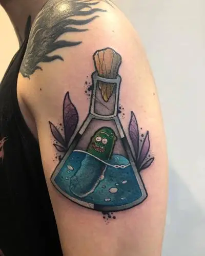La Barbe - Tatouage Nantes - tattoo tatouage rickandmorty