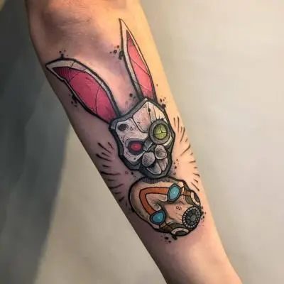 La Barbe - Tatouage Nantes - tattoo tatouage borderlands