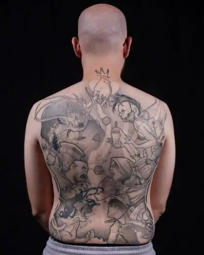 Drop - Tatouage Nantes - 