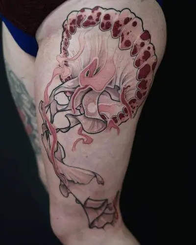 Drop - Tatouage Nantes - jellyfish jellyfishtattoo meduse