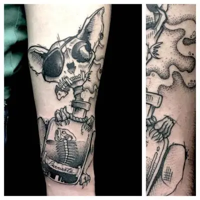 Ornela - Tatouage Nantes - tattoo funnytattoo fun