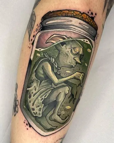 La Barbe - Tatouage Nantes - tattoo tatouage harrypotter