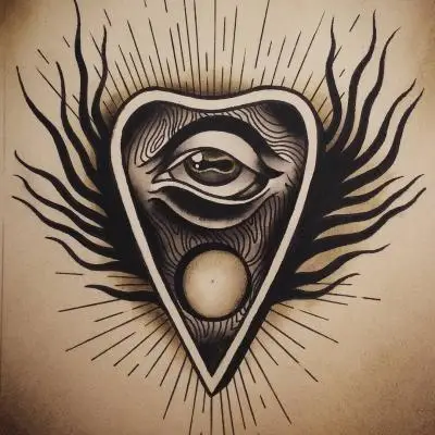 Monpierre - Tatouage Nantes - occult ouija ouijatattoo