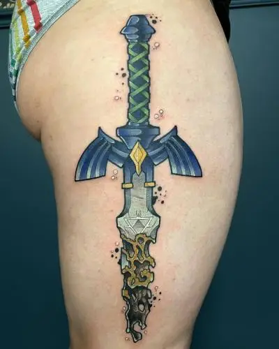 La Barbe - Tatouage Nantes - tattoo tatouage zelda