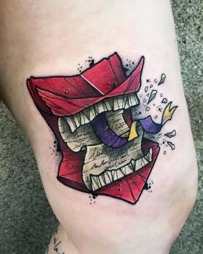 La Barbe - Tatouage Nantes - tattoo harrypotter potterhead
