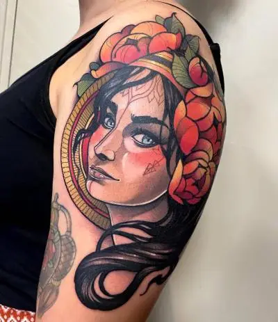 Ariane - Tatouage Nantes - tattoooftheday inked coloredtattoo