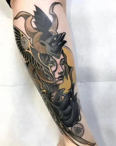 Ariane - Tatouage Nantes - valkyrie tattoooftheday inked