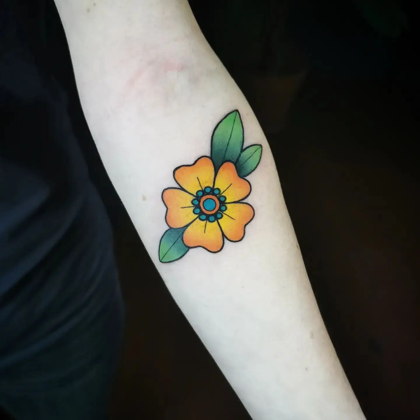 Matteo - Tatouage Nantes - nantes thenewnewschool flower