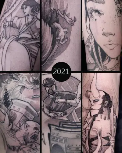 Drop - Tatouage Nantes - happynewyear 2021 2022