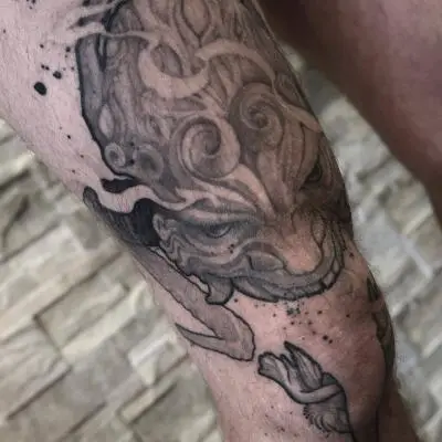Drop - Tatouage Nantes - hanya hanyatattoo blackwork