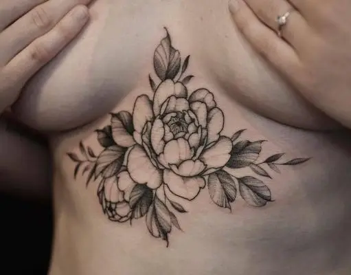 Ornela - Tatouage Nantes - tattoo peony peonytattoo