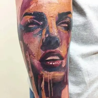 Ariane - Tatouage Nantes - painting tattooist tattoo