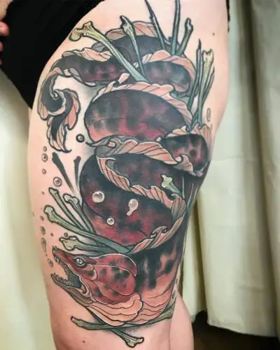 Ariane - Tatouage Nantes - morayeel morayeeltattoo bones