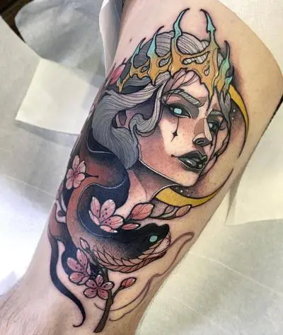 Ariane - Tatouage Nantes - tattoooftheday inked coloredtattoo