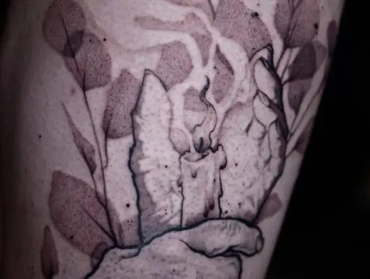 Drop - Tatouage Nantes - whip vegetaltattoo blackandgreytattoo