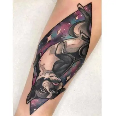 Ariane - Tatouage Nantes - dogtattoo dog tattoooftheday