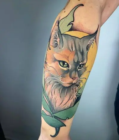 Ariane - Tatouage Nantes - kittytattoo catattoo catlover