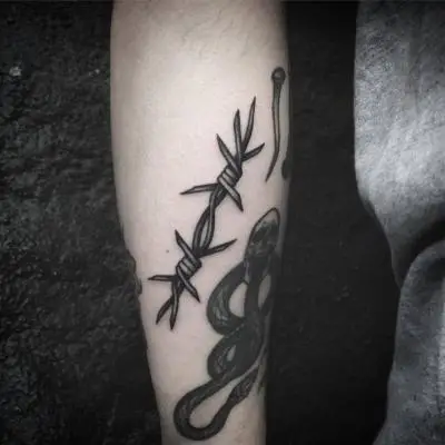 Monpierre - Tatouage Nantes - traditionaltattoo blackworktattoo blackworkerssubmission