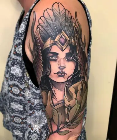 Ariane - Tatouage Nantes - tattoooftheday inked coloredtattoo