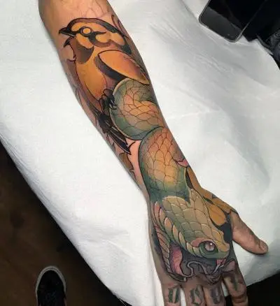 Ariane - Tatouage Nantes - tattoooftheday inked coloredtattoo