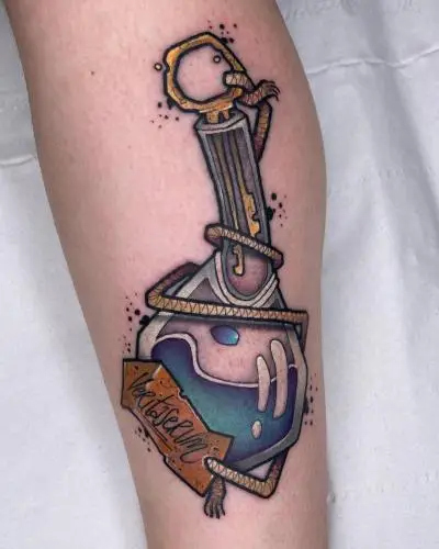 La Barbe - Tatouage Nantes - tattoo tattoos harrypotter