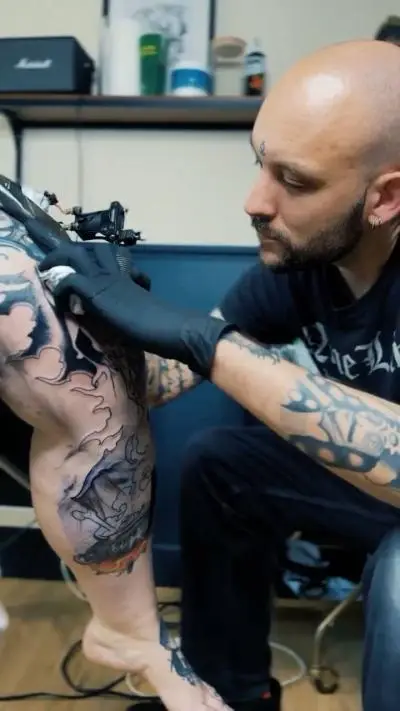 Monpierre - Tatouage Nantes - nantes nantestattoo engravingtattoo