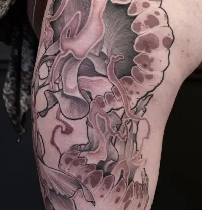 Drop - Tatouage Nantes - jellyfish jellyfishtattoo meduse