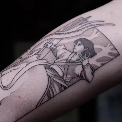 Drop - Tatouage Nantes - ashitaka yukuru mononoke
