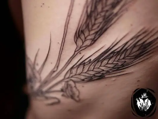 Drop - Tatouage Nantes - flowers flowertattoo blackflower